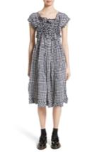 Women's Tricot Comme Des Garcons Gingham Check Dress - Blue