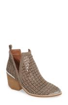 Women's Jeffrey Campbell Cromwell-c2 Perforated Bootie .5 M - Beige