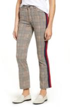 Women's Mother The Insider Plaid Ankle Pants - Blue