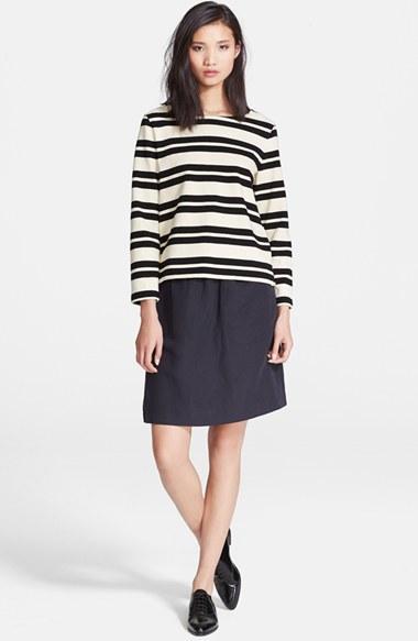 A.p.c. 'simple Sailor' Stripe Cotton Top