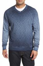 Men's Tommy Bahama Santiago Ombre V-neck Sweatshirt - Blue