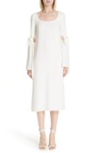 Women's Dessy Collection Off The Shoulder Crepe Gown (similar To 14w) - Ivory