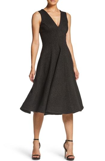 Women's Dress The Population Peyton A-line Dress, Size - Black