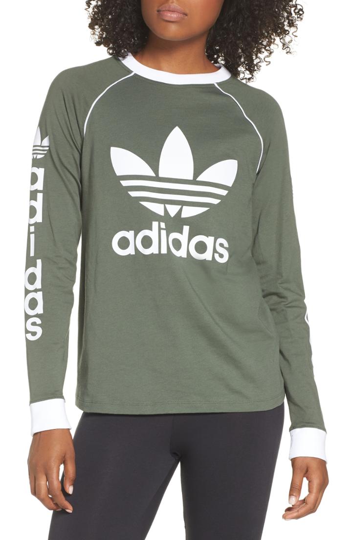 Women's Adidas Originals Og Tee - Green