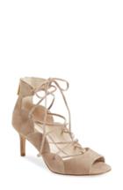 Women's Louise Et Cie Havra Ghillie Peep-toe Pump M - Brown