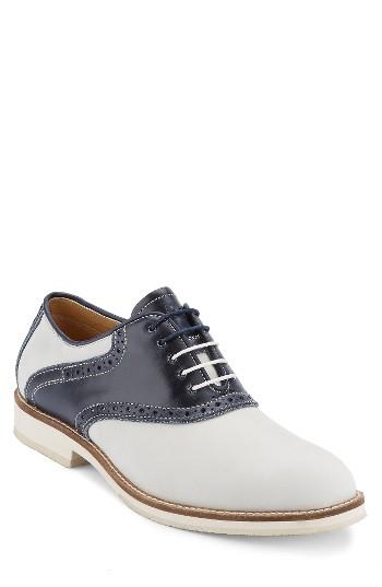 Men's G.h. Bass & Co. Noah Saddle Shoe M - White