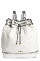 Celine Dion Soft Metallic Convertible Backpack - Metallic