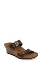 Women's Birkenstock Dorothy Wedge Slide Sandal -5.5us / 36eu B - Brown