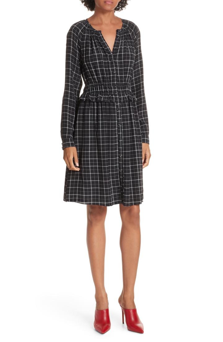 Women's Scotch & Soda Forest Print Ruffle Dress