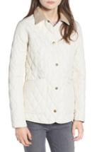 Women's Barbour Spring Annandale Quilted Jacket Us / 8 Uk - Ivory