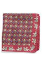 Men's Eton Elephant Silk Pocket Square