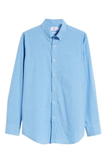 Men's Southern Tide Camana Bay Fit Check Stretch Sport Shirt