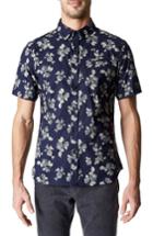 Men's 7 Diamonds Human Nature Woven Shirt - Blue