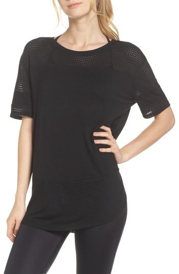 Women's Beyond Yoga Full Transparency Tunic - Black