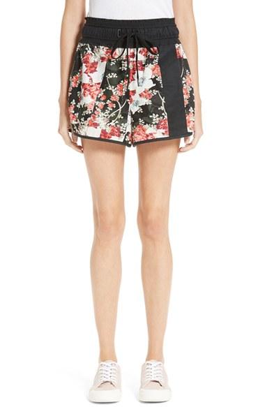 Women's Rag & Bone Lennox Floral Print Shorts