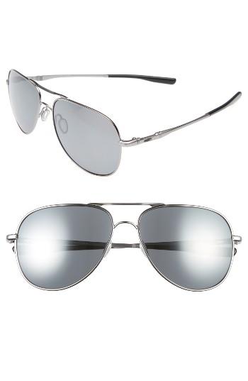 Men's Oakley Elmont 60mm Polarized Aviator Sunglasses -