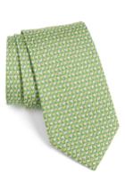 Men's Salvatore Ferragamo Alternating Flowers Silk Tie