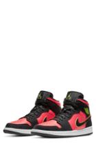 Women's Nike Air Jordan 1 Mid Sneaker M - Black