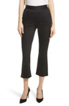 Women's Frame High Waist Capris - Black