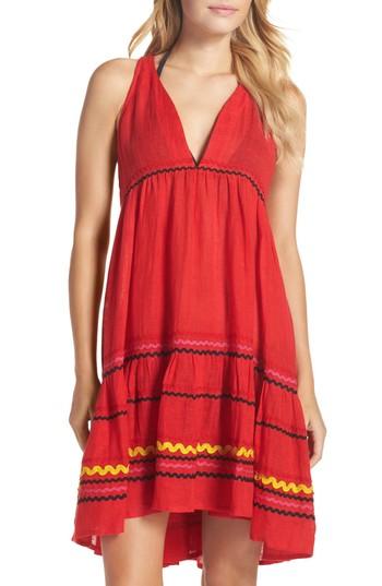 Women's Muche Et Muchette Mira Cover-up Dress, Size - Red