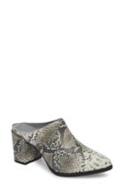 Women's Rebecca Minkoff Roxane Beaded Flat Mule .5 M - Beige