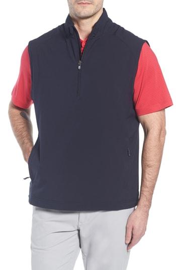 Men's Cutter & Buck Weathertec Summit Vest - Blue