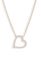 Women's Nadri Cubic Zirconia Heart Pendant Necklace