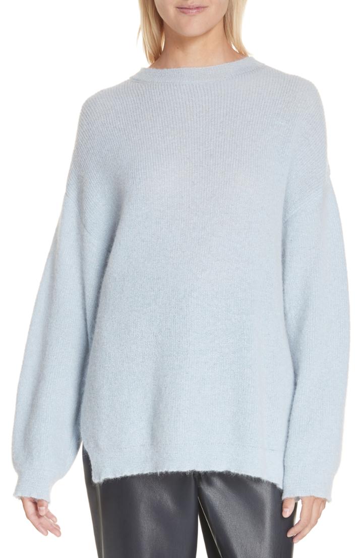 Women's Nanushka Cloud Alpaca & Mohair Blend Sweater - Blue