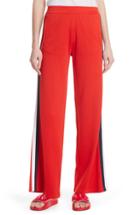 Women's Tory Sport Double Stripe Track Pants - Red