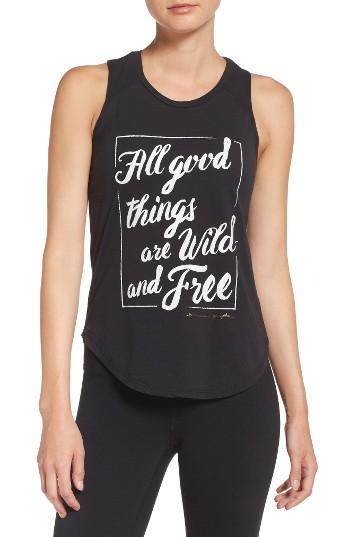 Women's Spiritual Gangster Wild & Free Muscle Tank
