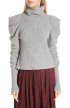 Women's 3.1 Phillip Lim Button Cuff Wool Blend Sweater