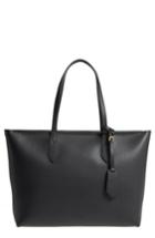 Burberry Calfskin Leather Tote -