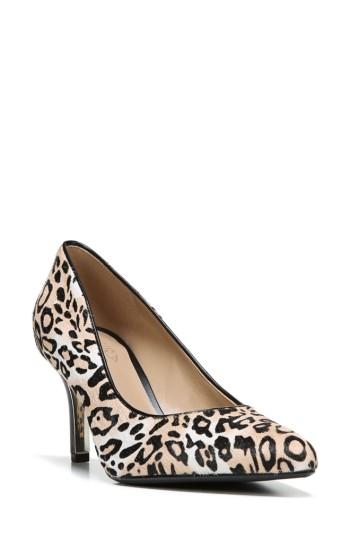 Women's Naturalizer Natalie 2 Genuine Calf Hair Pump .5 N - Black