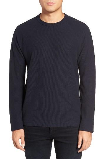 Men's James Perse Waffle Jersey Pullover