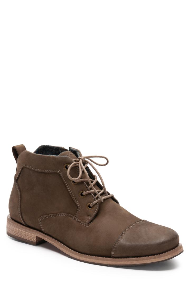 Men's Blondo Bill Cap Toe Faux Fur Chukka Boot .5 M - Beige