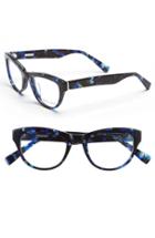 Women's Derek Lam 48mm Optical Glasses - Blue Marble