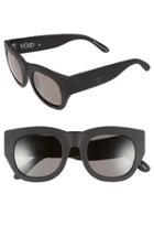 Women's Valley Void 50mm Sunglasses - Matte Black