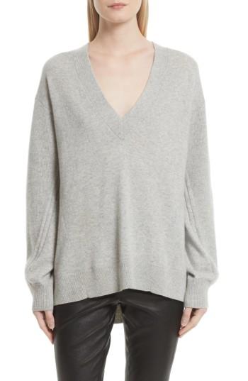 Women's Rag & Bone Ace Cashmere Sweater - Grey