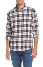 Men's Barbour Blake Plaid Sport Shirt - Beige