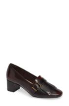 Women's Clarks Tealia Maye Pump M - Burgundy