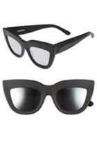 Women's Valley Marmont 52mm Cat Eye Sunglasses - Matte Black