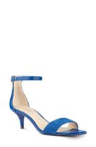 Women's Nine West 'leisa' Ankle Strap Sandal M - Blue