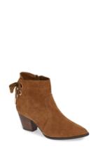Women's Bella Vita Elka Bow Bootie M - Brown