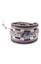 Women's Nakamol Design Beaded Agate Wrap Bracelet