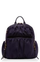 Mz Wallace Madelyn Bedford Nylon Backpack - Purple