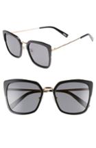 Women's Diff Skye 52mm Polarized Sunglasses - Black/ Grey