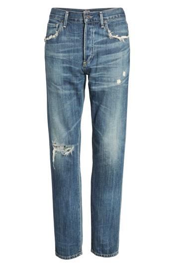 Women's Citizens Of Humanity Corey Ripped Slouchy Slim Jeans