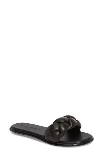 Women's Rebecca Minkoff Palma Slide Sandal M - Black