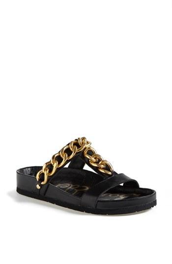 Sam Edelman 'allyn' Sandal Black Leather