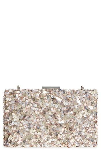 Nordstrom Sequin Disco Miniaudiere - Pink